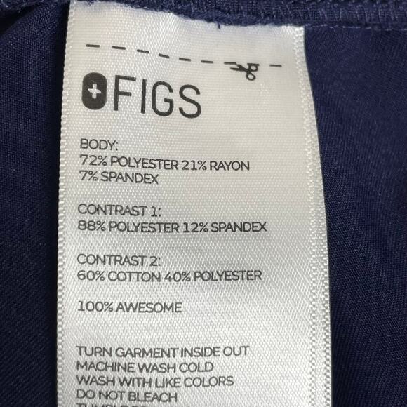 FIGS Zamora Joggers - Navy Blue -‎ Size L - Drawstring Medical Scrubs - Picture 8 of 9